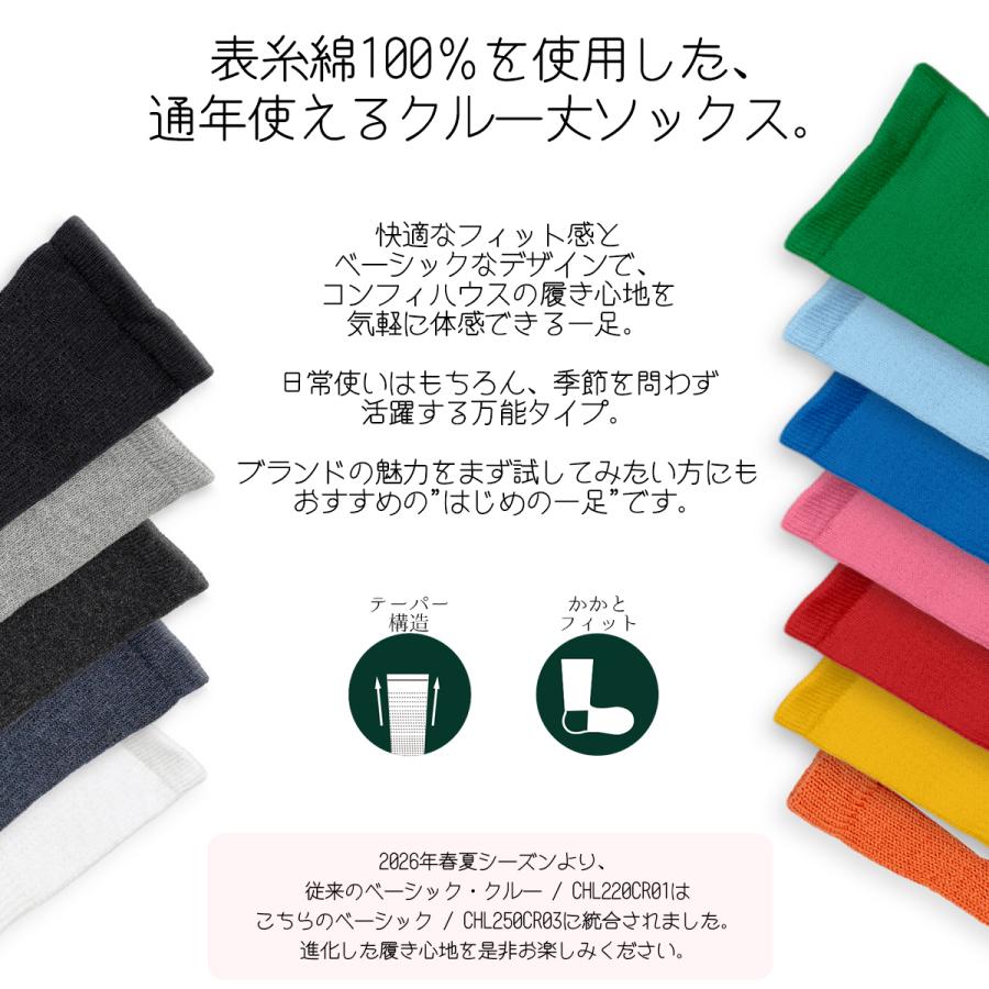 rasox ラソックス 後継ブランド 靴下 ソックス ベーシック クルー コンフィハウス コンフィーハウス COMFY HOUSE 定番 メンズ レディース | rasox | 13