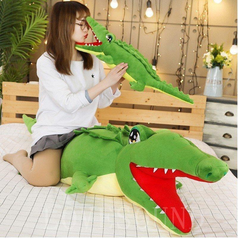 鰐ぬいぐるみわにリアルかわいいおもしろいクッション大きい抱き枕笑いギフト160cm ぬいぐるみ 特別価格 Themtransit Com