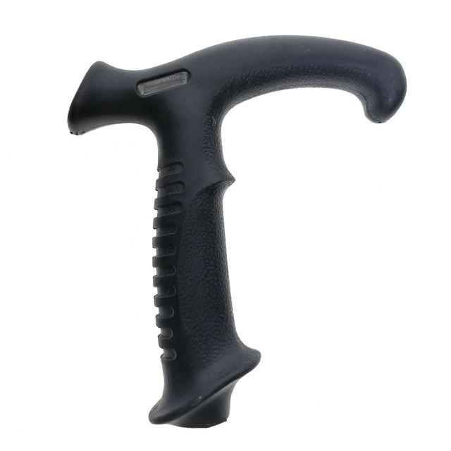 Mongodハンドルアダプターウォーキングスティック杖一脚ヘッドアタッチメントコンバータートレッキングポールハンドルグリップハイキング