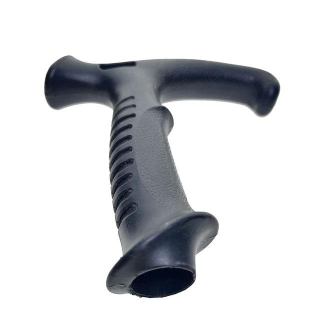 Mongodハンドルアダプターウォーキングスティック杖一脚ヘッドアタッチメントコンバータートレッキングポールハンドルグリップハイキング