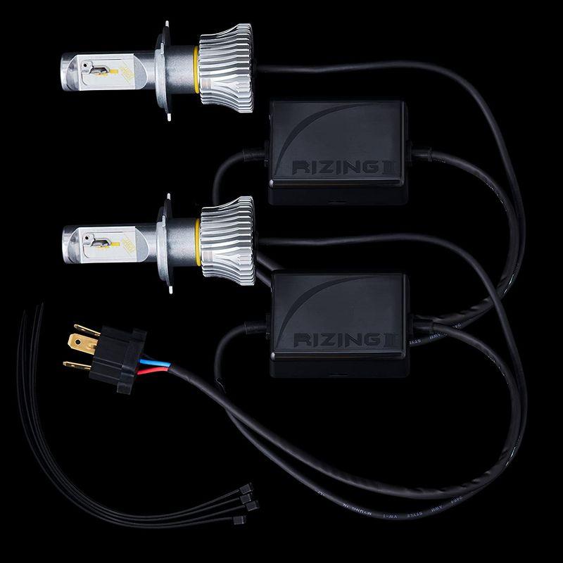 大注目 RIZING2 スフィアライト スフィアライト 日本製 配送日指定可 日本製 車用LEDヘッドライト RIZING2(ライジング2) H4 車用LEDヘッドライト  Hi/Lo(24V用) 4500K 4800lm SR
