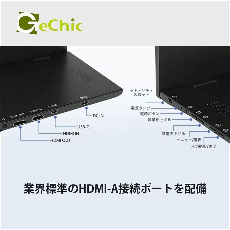 GeChic モバイルモニター On-Lap M505E 15.6インチ フルHD(1920x1080)液晶 USB Type-C/HDMI モバイルモニター Type-C/HDMI フルHD(1920x1080)液晶 15.6インチ GeChic M505E On-Lap USB VQ1759405759(15973円)