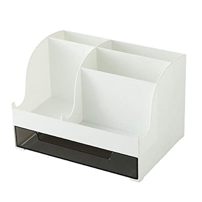 623円 割引も実施中 Tokastar デスクオーガナイザー 卓上収納 ペン立て リモコンラック 小物入れ おしゃれ 収納ケース シンプル オフィス 文房具収納