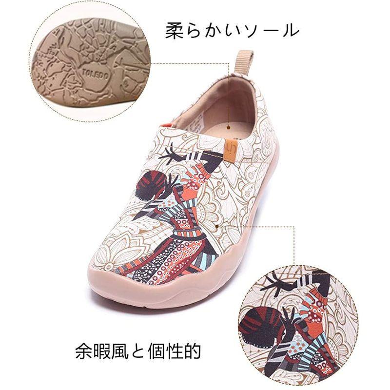 UIN 超軽量 シューズ レディース スリッポン キャンバススニーカー 女性用スニーカー レディース靴 カジュアル ウォーキングシューズ ル 超軽量 シューズ レディース スリッポン キャンバススニーカー 女性用スニーカー レディース靴 カジュアル ウォーキングシューズ