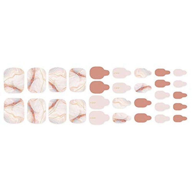 Zinipin Fa147 30枚入り フットジェルネイルシール 貼るだけでok セルフでサロン並みの仕上がり ソフトマーブル Gkrgnyxlz9 Anzanatitlan Org