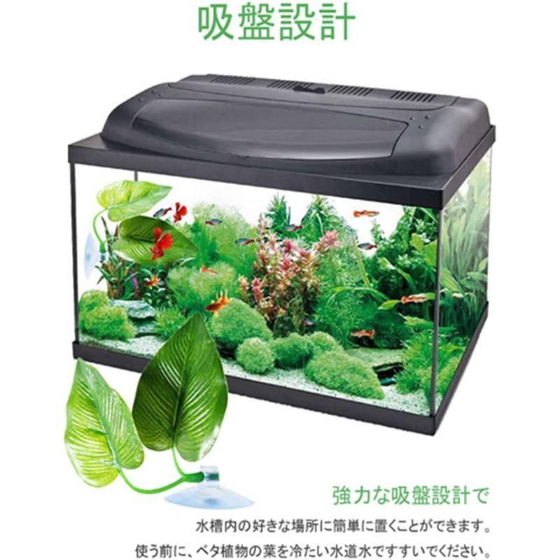 Yffsfdc 水草 人工水草 魚 繁殖用 水槽飾り水景 ベタハンモックベタのおやすみリーフ3点セット ホビーショップballon Yahoo 店 通販 Yahoo ショッピング
