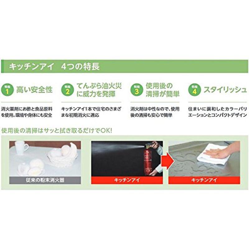最旬ダウンモリタ宮田工業 住宅用強化液(中性)消火器 キッチンアイ エメラルドグリーン MVF1HAG その他防災、防犯、セーフティ 消火器 ニューリトルファイヤーペット VF1HA 住宅用 家庭用 蓄圧式 強化液 中性 モリタ宮田工業 SKV1D 後継品 同梱不可 送料無料