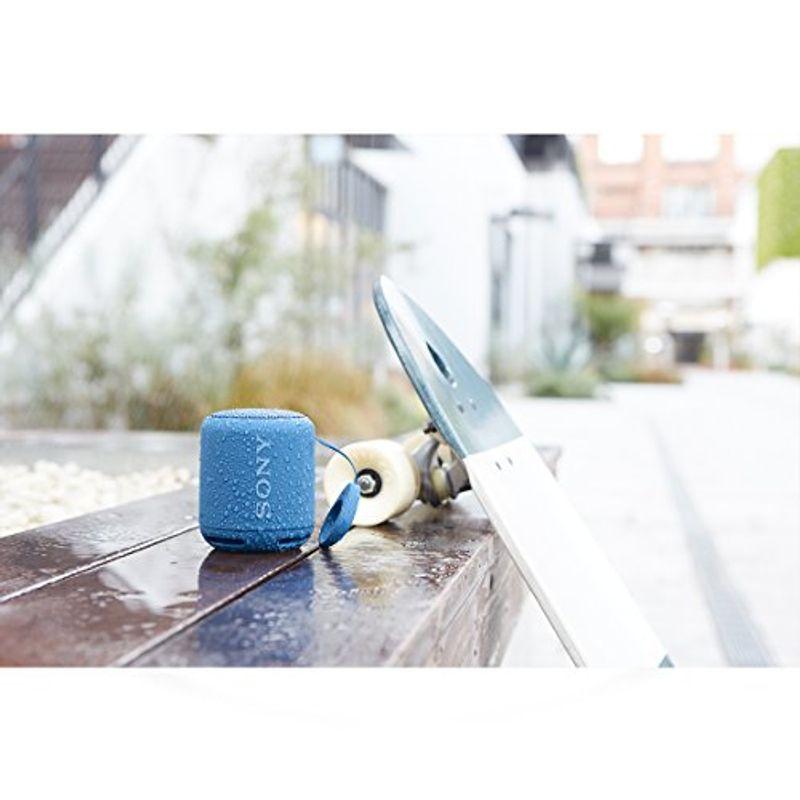ソニー ワイヤレスポータブルスピーカー 重低音モデル SRS-XB10 : 防水/Bluetooth対応 ブルー SRS-XB10 L SRS XB10 ワイヤレスポータブルスピーカー 重低音モデル 防水/Bluetooth対応 ブルー