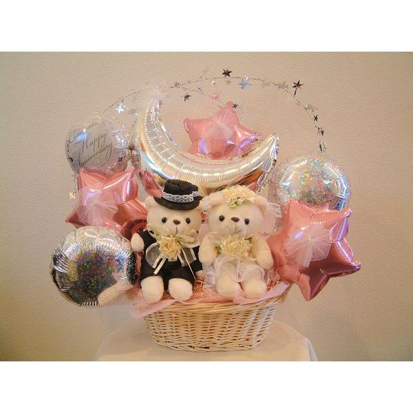 超人気新品 結婚式 バルーン電報 ぬいぐるみ電報 バルーンギフト ウェディングギフト バルーンウェディング アニバーサリールナウェディング