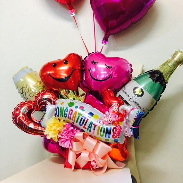 開店祝い　バルーン電報　　花電報　スタンド花　A-021 |  | 02