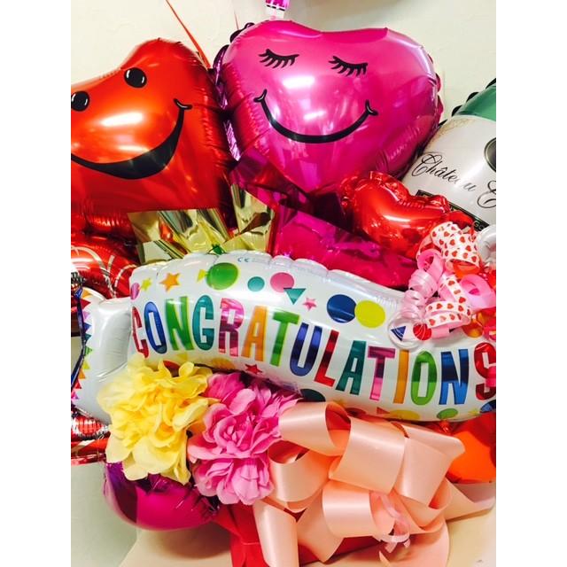 開店祝い　バルーン電報　　花電報　スタンド花　A-021 |  | 03