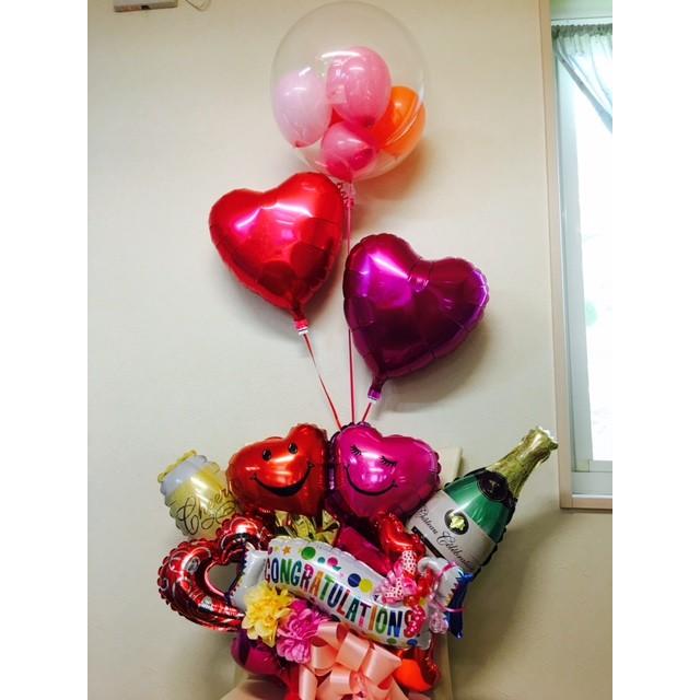 開店祝い　バルーン電報　　花電報　スタンド花　A-021 |  | 04