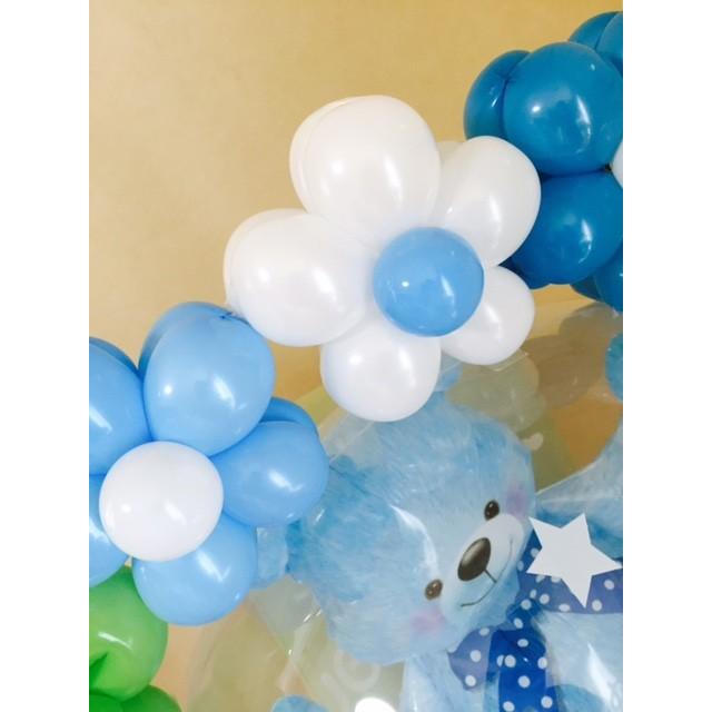 出産祝い　ギフト　バルーン電報　バルーンフラワー　くまさん |  | 03