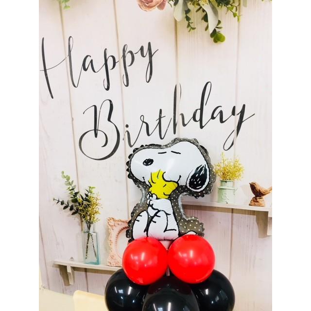ピーナッツ　スヌーピー＆ウッドストックバルーン　誕生日 | Disney | 03