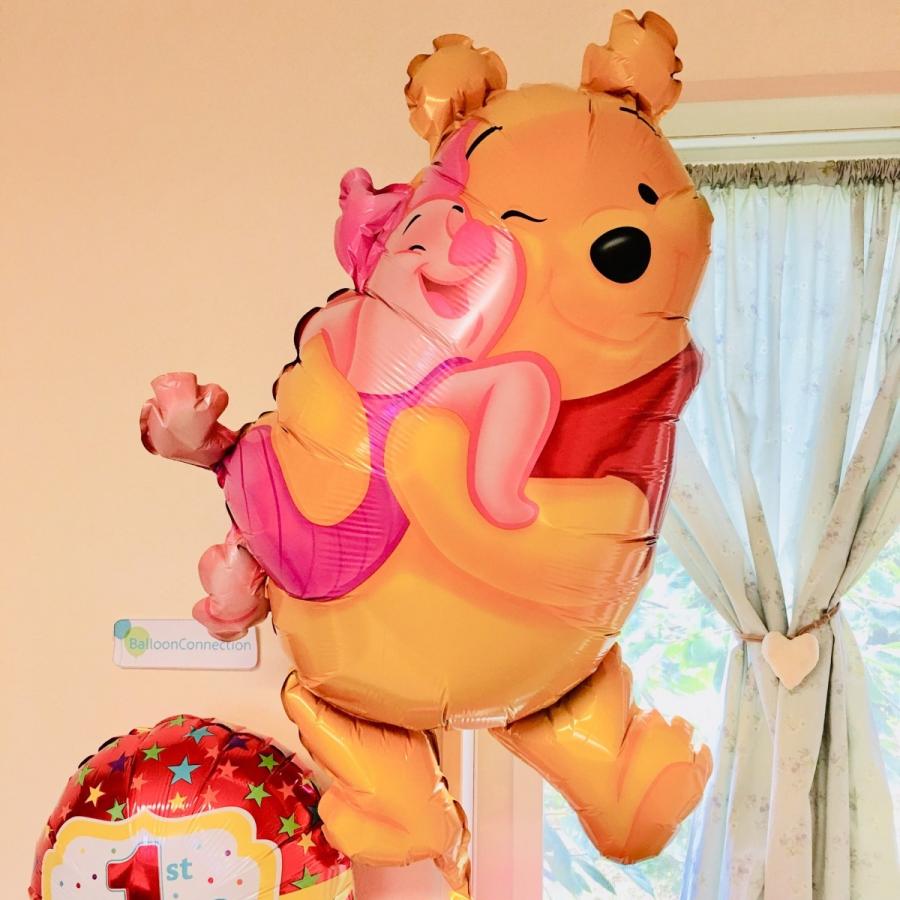 1才の誕生日 ディズニー くまのプーさんバルーン : バルーン電報