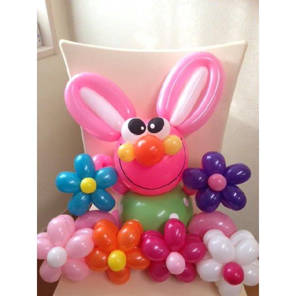バルーンアート ギフト うさぎ 結婚 開店祝い バルーン電報 ご友人に M 010 M010 バルーン電報バルーンコネクション 通販 Yahoo ショッピング