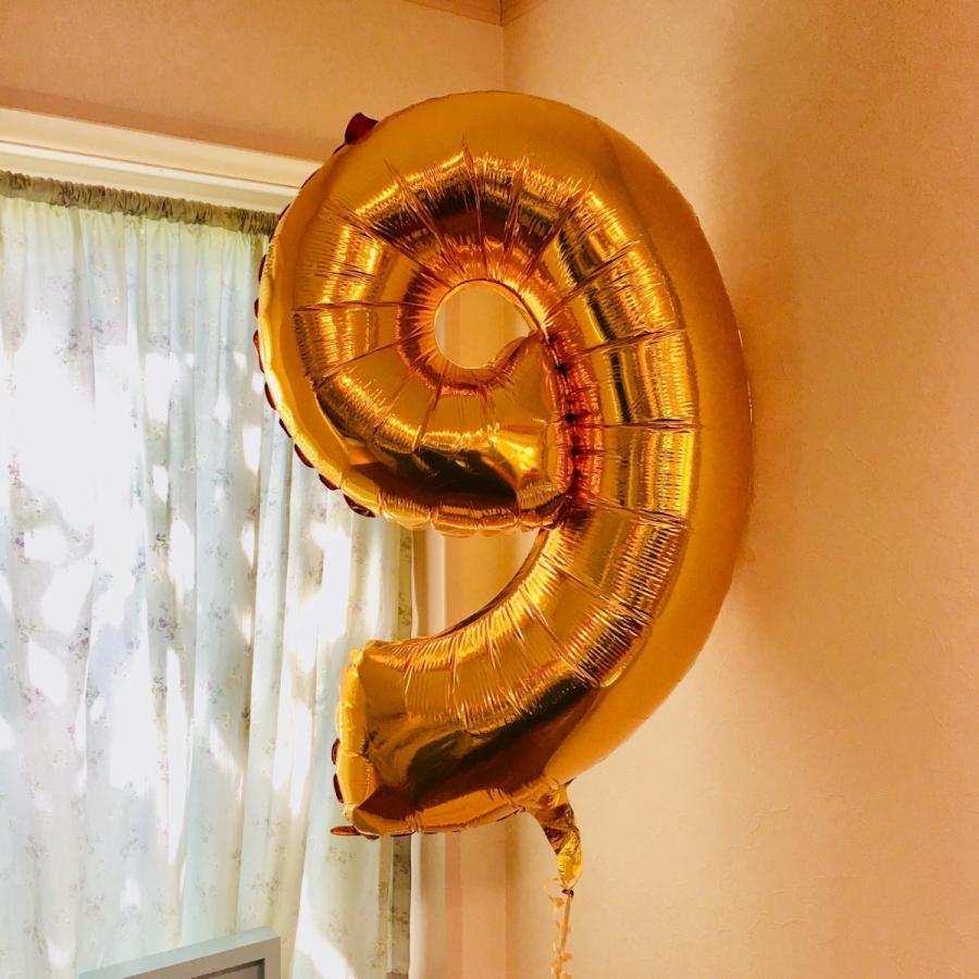 数字バルーン ナンバー９ ９歳誕生日バルーン ｈａｐｐｙ ｂｉｒｔｈｄａｙ ９周年 No 009 バルーン電報バルーンコネクション 通販 Yahoo ショッピング