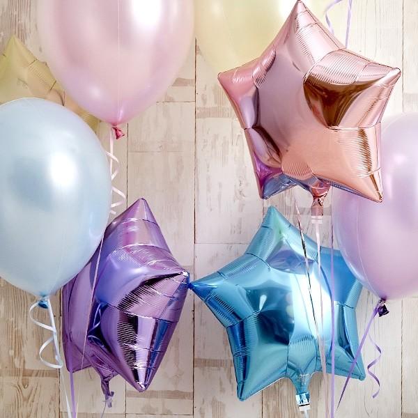 誕生日 バルーンギフト バルーン パステルカラーでふわふわHappy\u0026Twinkle バルーン 花以外 ギフト おしゃれ 出産祝い_7