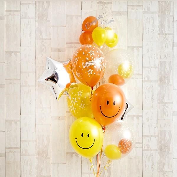 当店一番人気 開院祝い 開業祝い 開店祝い バルーン ギフト ポップスマイリーcongratulations