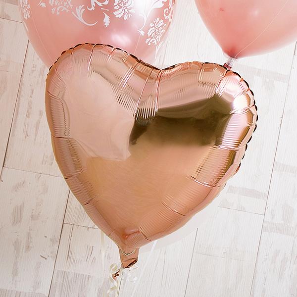誕生日 バルーンギフト バルーン 結婚式 エレガントローズピンクアレンジ！ プロポーズ 花以外 ギフト おしゃれ
