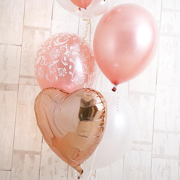 誕生日 バルーンギフト バルーン 結婚式 エレガントローズピンクアレンジ！ プロポーズ 花以外 ギフト おしゃれ