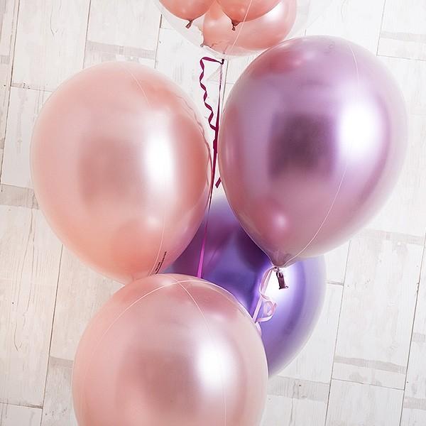 バルーンギフト 誕生日 お祝い ウェディング プロポーズ 気品を感じる、藤色グラデーション・・ 花以外 ギフト おしゃれ