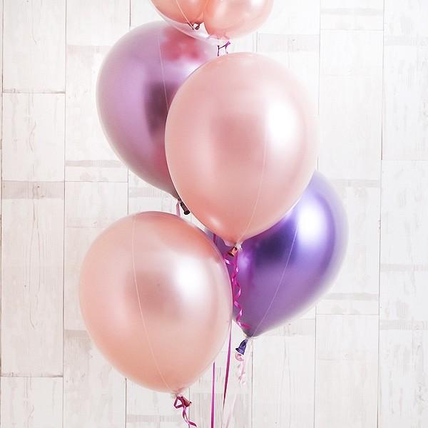 バルーンギフト 誕生日 お祝い ウェディング プロポーズ 気品を感じる、藤色グラデーション・・ 花以外 ギフト おしゃれ