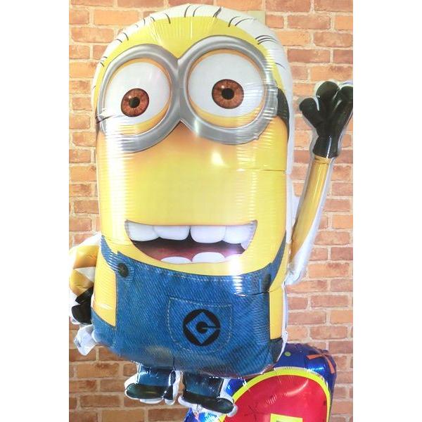 ミニオンズ 数字でお祝いバルーン 5歳 6歳 7歳 8歳 9歳 誕生日