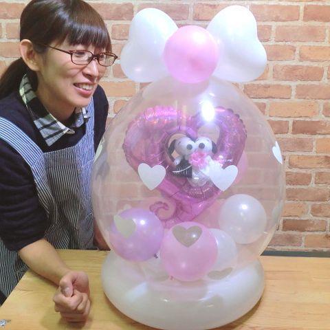 電報 結婚式 洋装スヌーピー＆ベルたまごバルーン スヌーピー 結婚祝い バルーン電報 入籍祝 祝電 | SNOOPY | 01