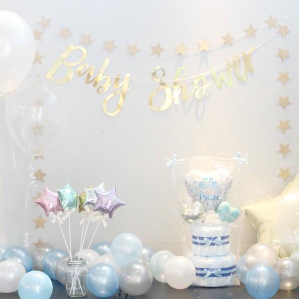 ベビーシャワー 飾り おむつケーキ 男 出産祝い 男の子 おしゃれ 名前入れ バルーン プリンス 男 誕生日 プレゼント 飾り付け 風船 パンパース Dc0007 チコリコ 通販 Yahoo ショッピング