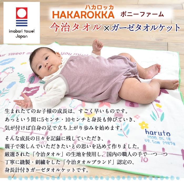 今治タオル（imabari towel） ハカロッカ ポニーファーム 出産祝い