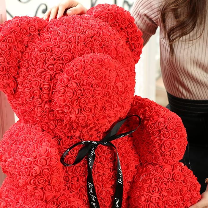 Steiff テディローズ 10000体限定 テディベア クマ ぬいぐるみ ローズ テディベア 特大 ぬいぐるみ 電報 結婚祝い 出産祝い ギフト