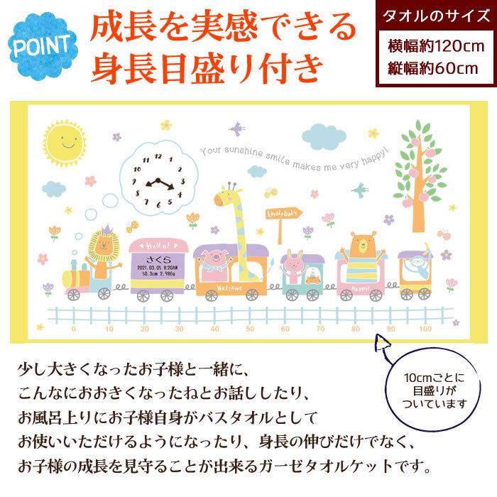 今治タオル（imabari towel） ハカロッカ アニマルトレイン 出産祝い