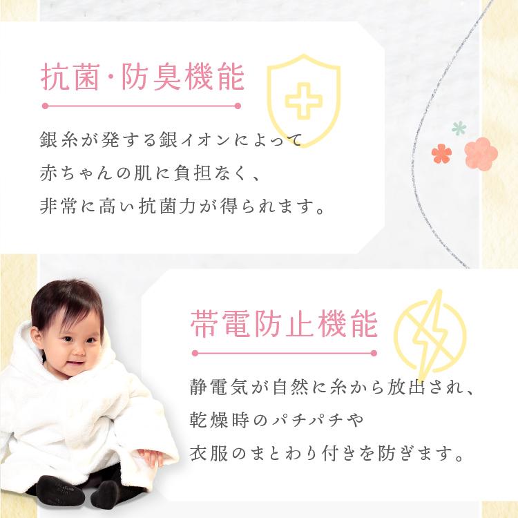 出産祝い 今治タオル 高級 ベビーバスローブ 女の子 男の子 名入れ キッズ 赤ちゃん 木箱 お祝い ギフト かわいい おしゃれ 日本製 ココローブ 銀 | 今治タオル | 06