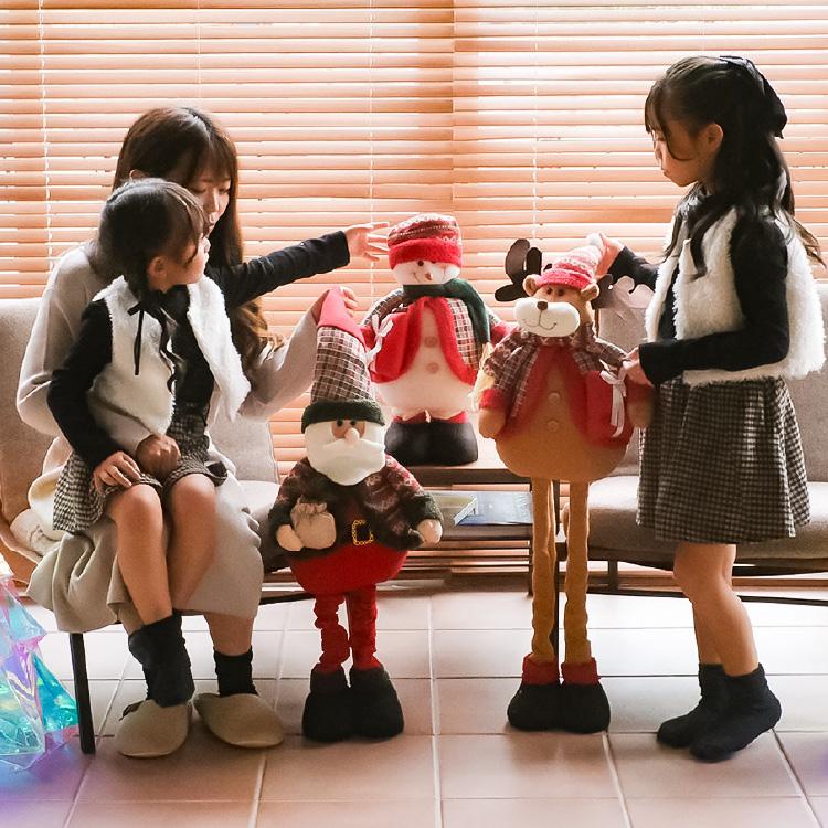 クリスマス 飾り インテリア ぬいぐるみ 雑貨 オブジェ 置物 人形 単品