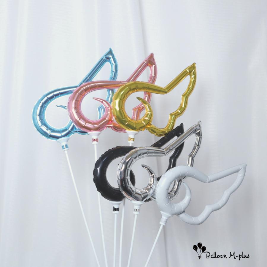 推し色バルーン エンジェルウィング 花束型アレンジ 生誕祭 成人式