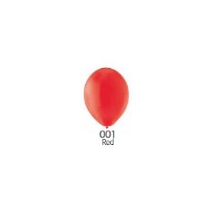 13インチ ゴム風船（balloon)100個入 パステル　Red（レッド）ベルバルバルーン(ベルギー製) (天然ゴム100％)｜balloons-pro