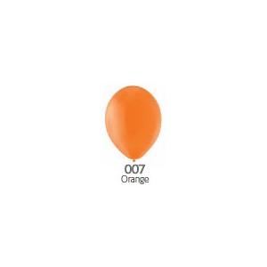 品質満点 9インチ ゴム風船 Balloon 100個入 パステルorange オレンジ ベルバルバルーン ベルギー製 天然ゴム100 Wantannas Go Id