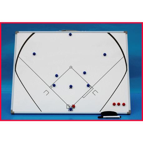 野球用作戦盤 Ｍ 600x450 サイズ モノクロタイプ