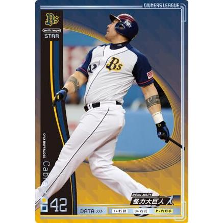 オーナーズリーグ04 スター STカブレラ オリックス・バファローズ