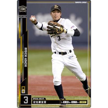 オーナーズリーグ15 黒カード 安達了一 オリックス・バファローズ