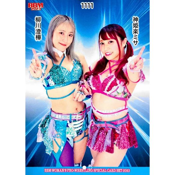 1111 レギュラーカード BBM 2023 女子プロレス Ambitious : すじいち堂