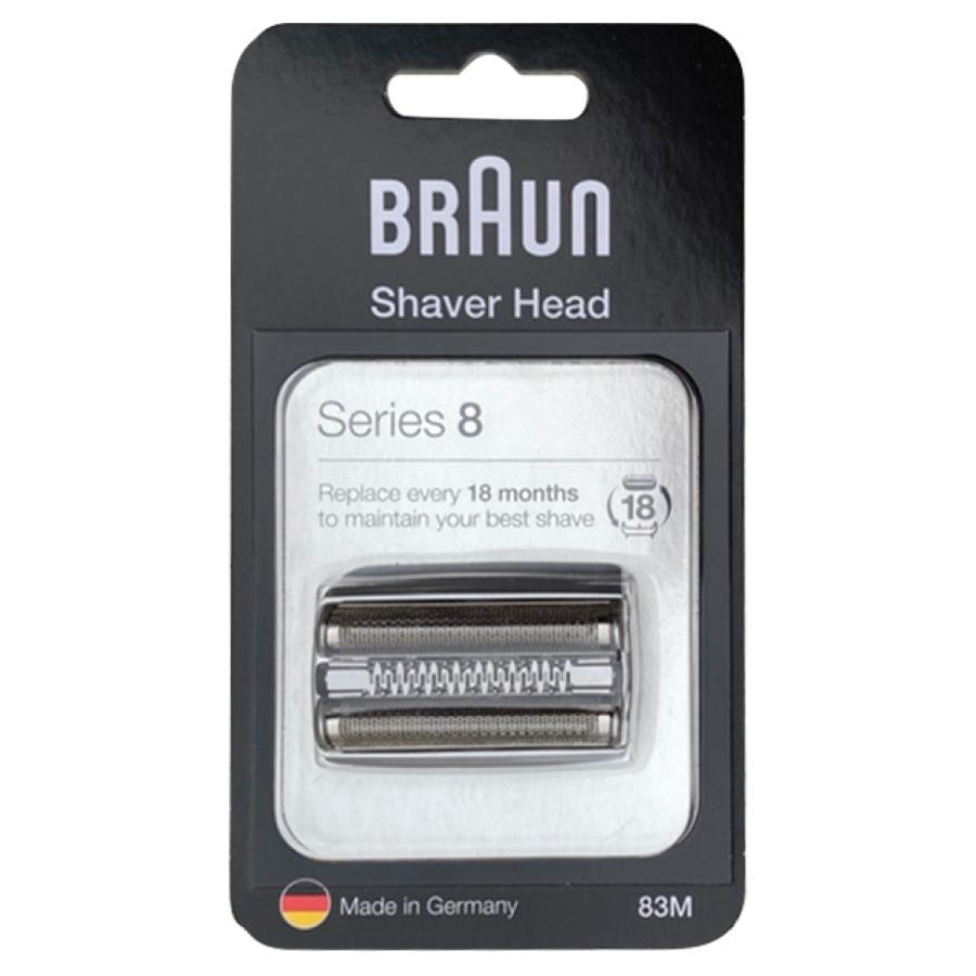 BRAUN ブラウン シェーバー 髭剃り シリーズ8用 替え刃 83M (日本国内型番 F/C83M) 網刃・内刃一体型カセット 男性 男性用 メンズ 顔 顔そり ムダ毛処理 深剃り（Yahoo!・YK倉庫アウトレット）