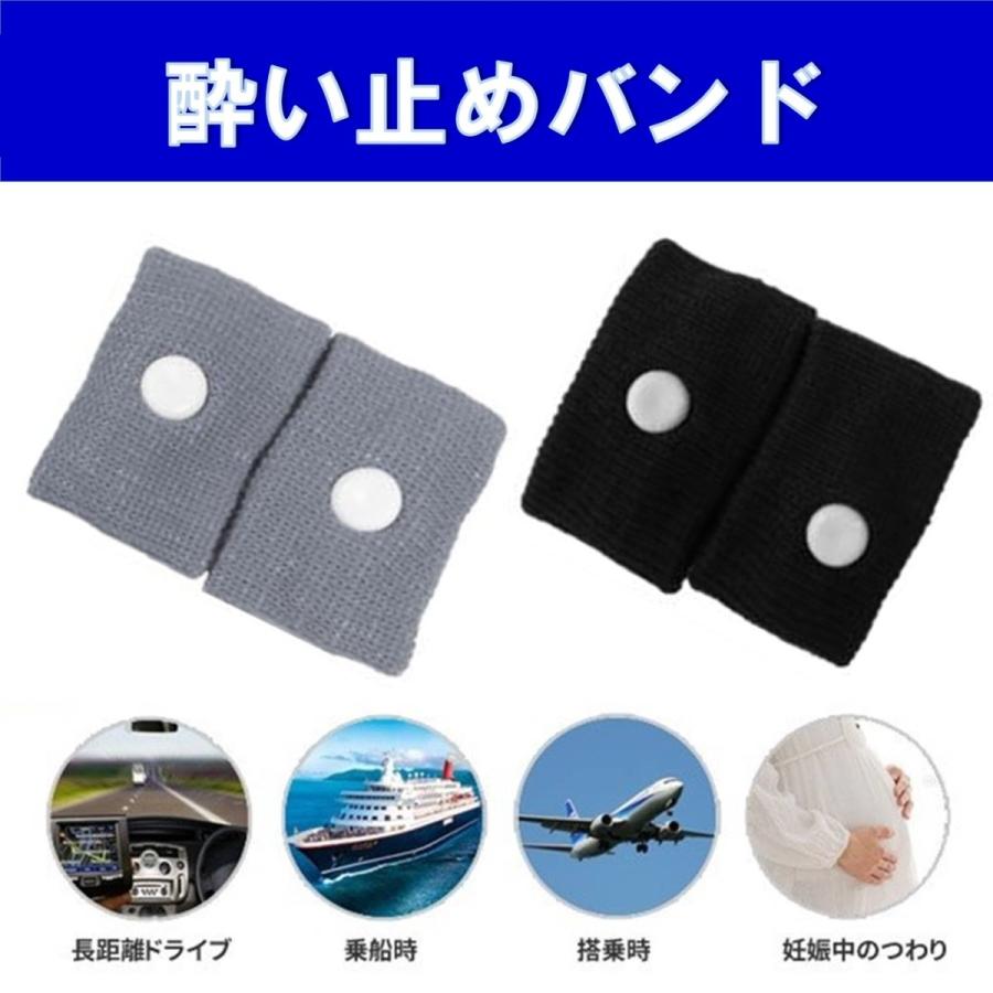 送料無料 グレー 酔い止め バンド つわり 乗り物 酔い 左右セット 妊婦さん 子供 オススメ 酔い止め リントバンド 船酔い 乗り物酔い Seaband Bambi Coco 通販 Yahoo ショッピング