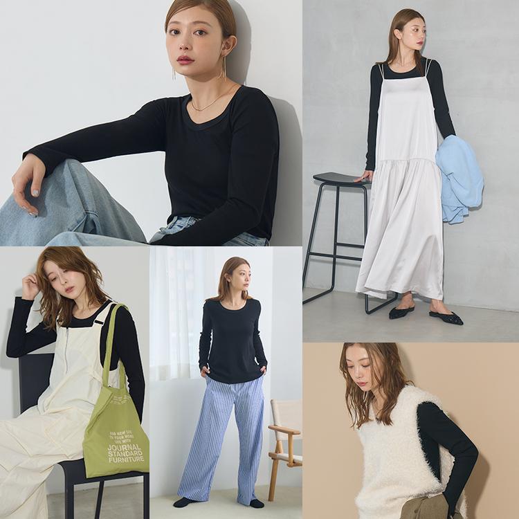 BAMBI WATER（バンビウォーター） カップ付き 長袖 ロンT クルーネック