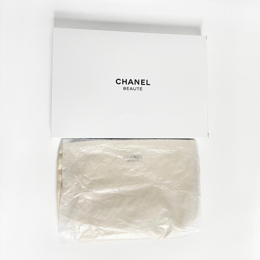 CHANEL 【ノベルティ】 シャネル ポーチ 帆布 コットン ミラー CHANEL 【ノベルティ】 シャネル ポーチ 帆布 コットン ミラー