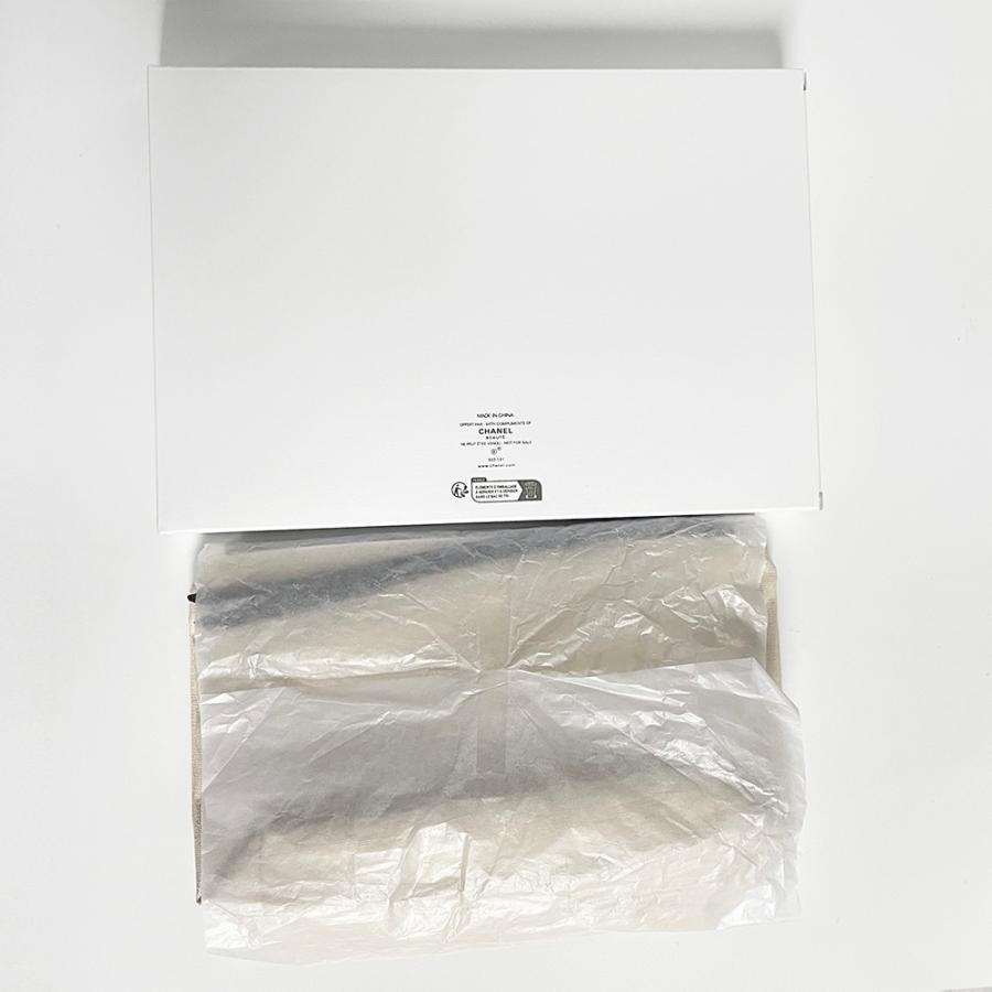 CHANEL 【ノベルティ】 シャネル ポーチ 帆布 コットン ミラー CHANEL 【ノベルティ】 シャネル ポーチ 帆布 コットン ミラー