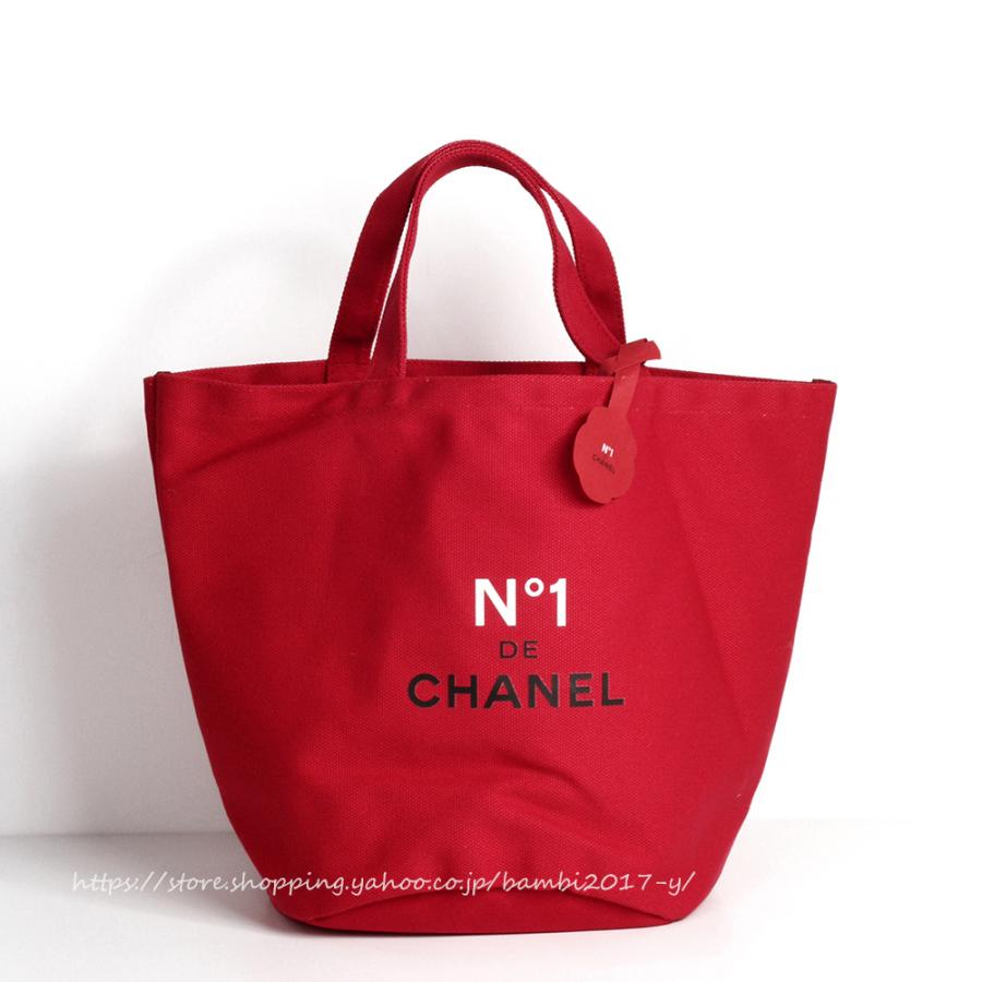 CHANEL 【ノベルティ】 シャネル NO.1 香水販促 トートバッグ CHANEL 【ノベルティ】 シャネル NO.1 香水販促 トートバッグ