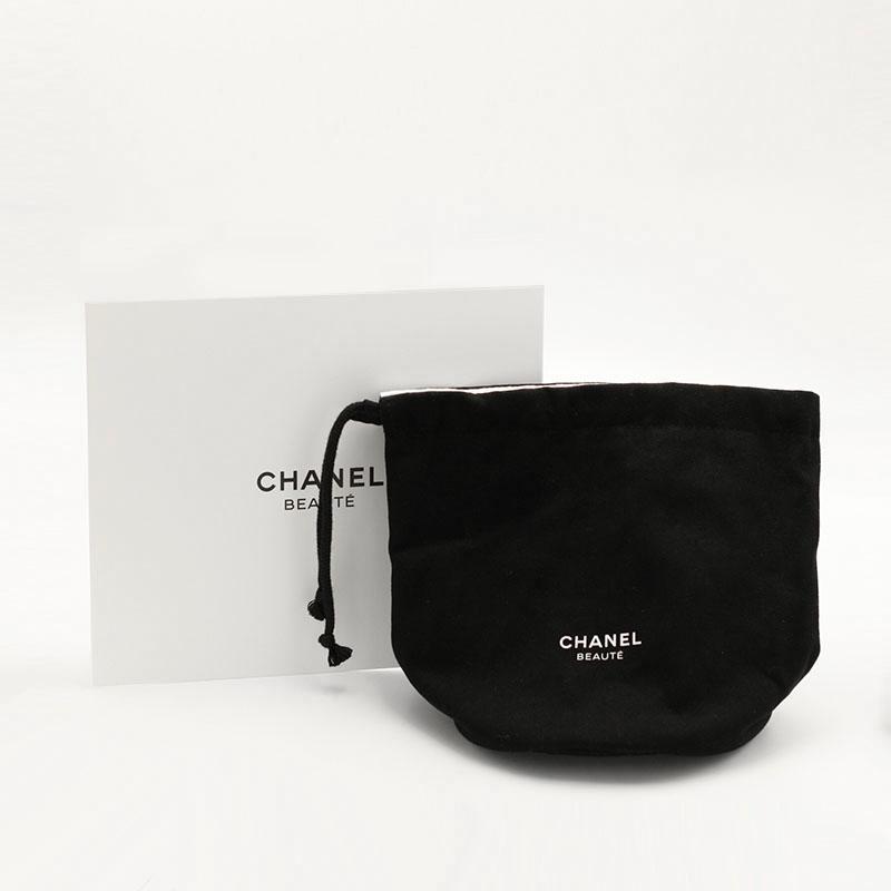CHANEL 【ノベルティ】 シャネル ポーチ 巾着 大容量 帆布 海外 CHANEL 【ノベルティ】 シャネル ポーチ 巾着 大容量 帆布 海外