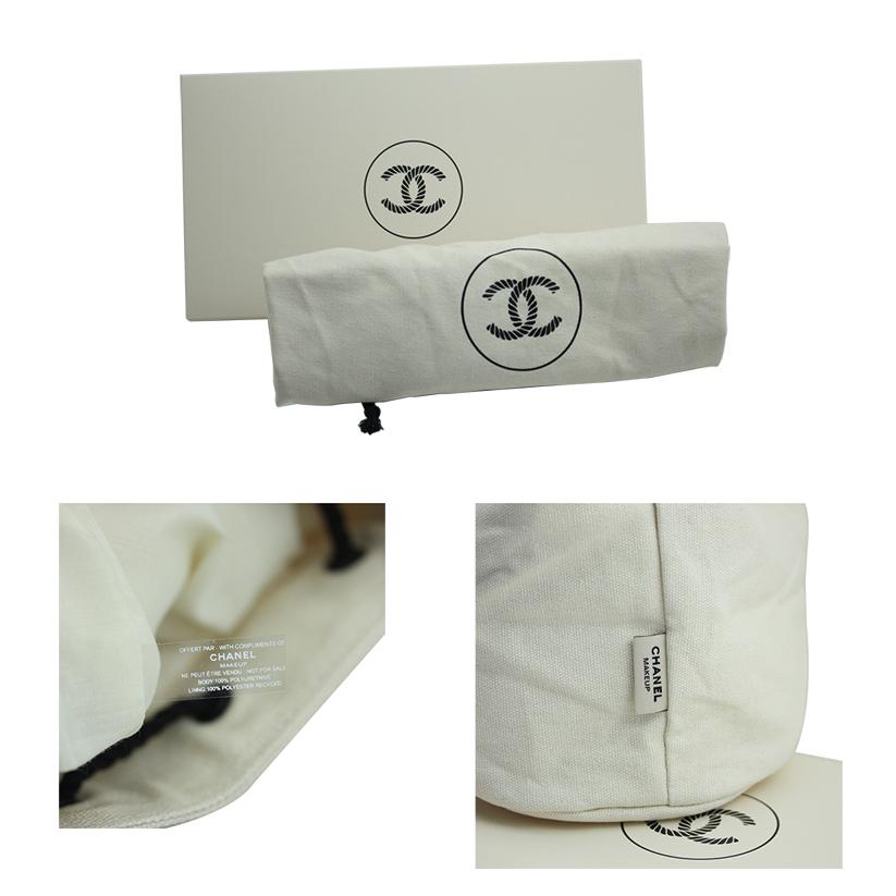 CHANEL 【ノベルティ】 シャネル ポーチ 巾着 大容量 帆布 海外 CHANEL 【ノベルティ】 シャネル ポーチ 巾着 大容量 帆布 海外